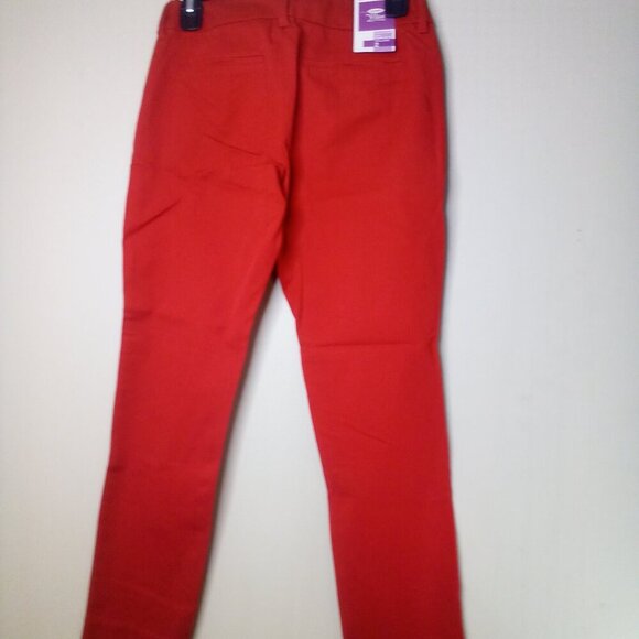 Old Navy The Diva Jeans Women 2 Skinny Ankle Red - Picture 9 of 14